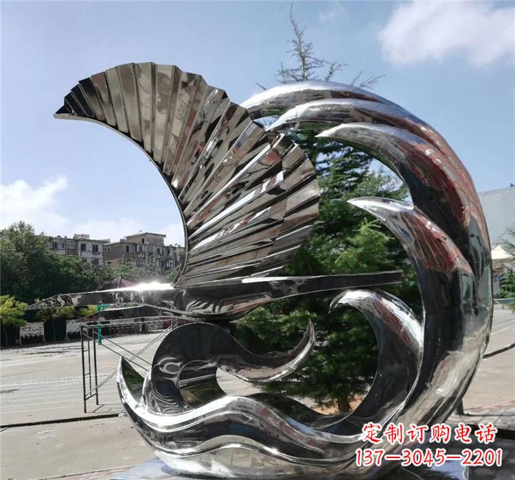 辽阳不锈钢翅膀艺术雕塑