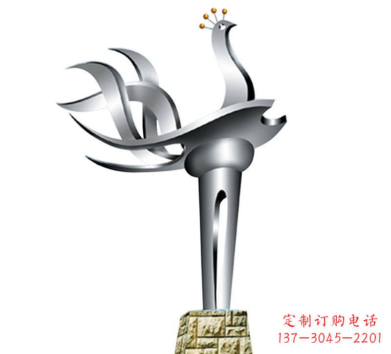 辽阳不锈钢抽象凤凰设计图