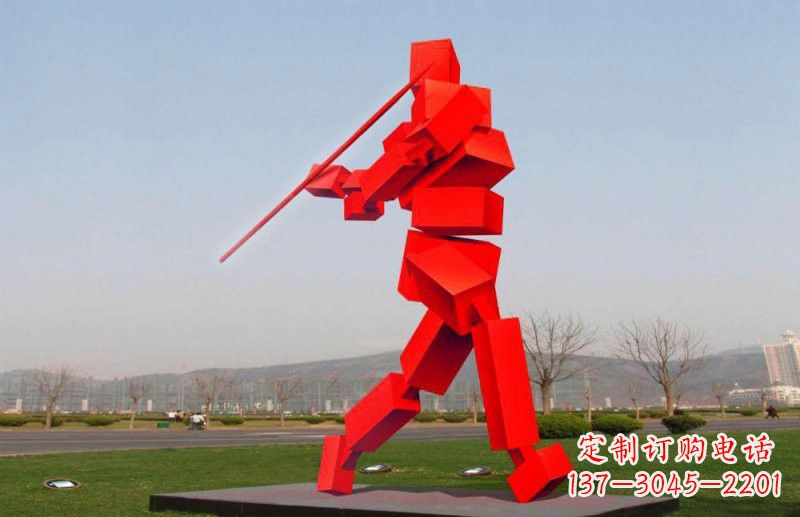 辽阳不锈钢标枪雕塑