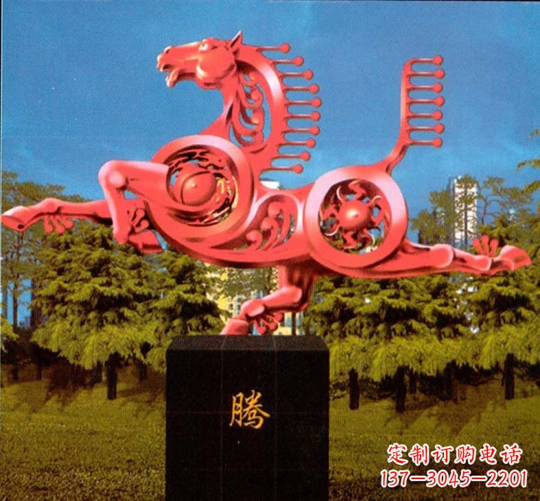 辽阳不锈钢抽象马雕塑设计图