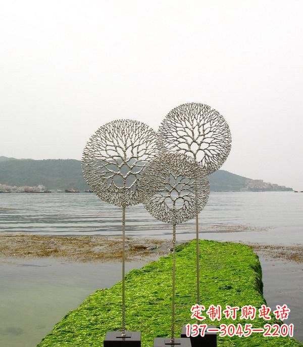 辽阳不锈钢蒲公英雕塑抽象美的象征