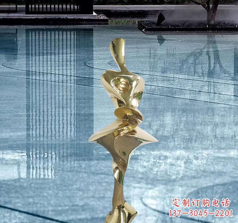 辽阳不锈钢材质的人体雕塑