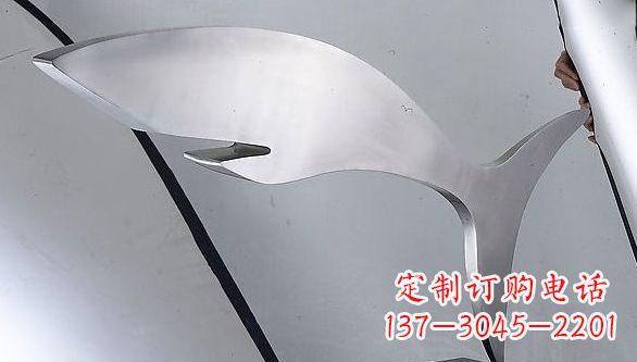 辽阳不锈钢鲨鱼雕塑艺术精品