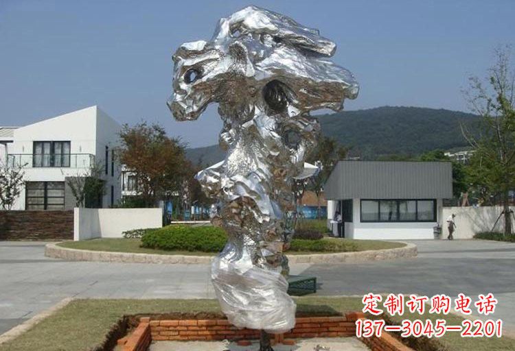 辽阳不锈钢太湖石雕塑精美绝伦
