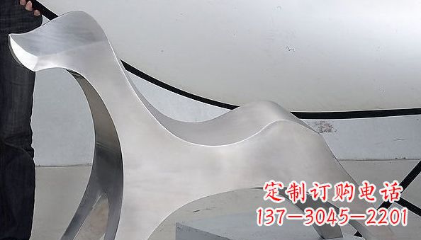 辽阳不锈钢抽象小狗动物雕塑