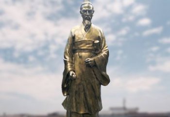 辽阳玻璃钢制屈原雕塑