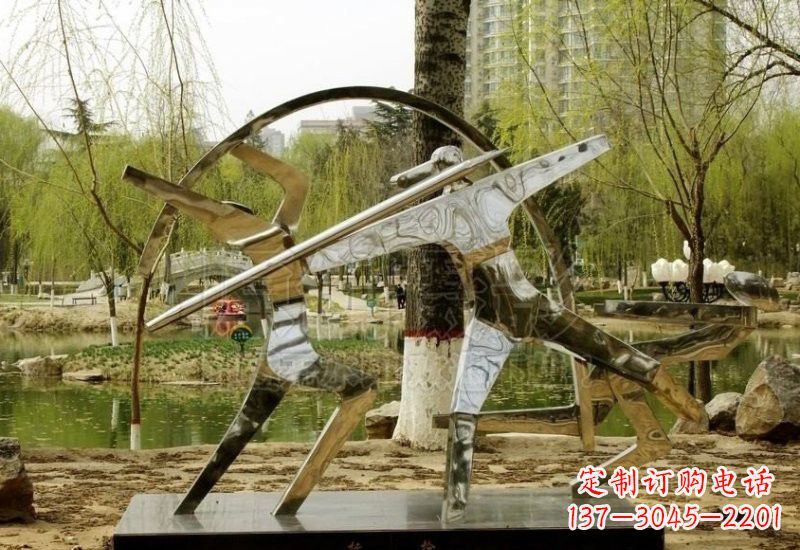 辽阳不锈钢运动员雕塑