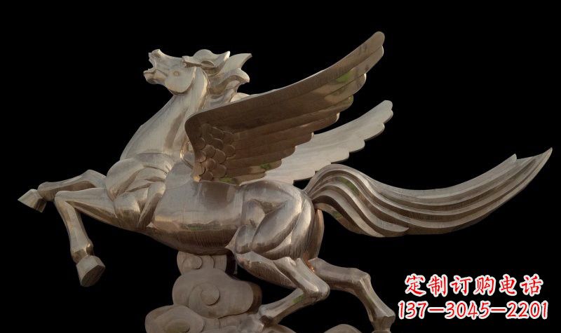辽阳不锈钢雕塑飞马