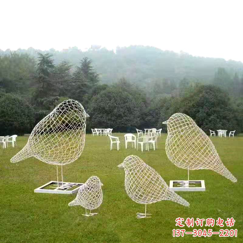 辽阳精美鸽子雕塑,点缀绿地园林