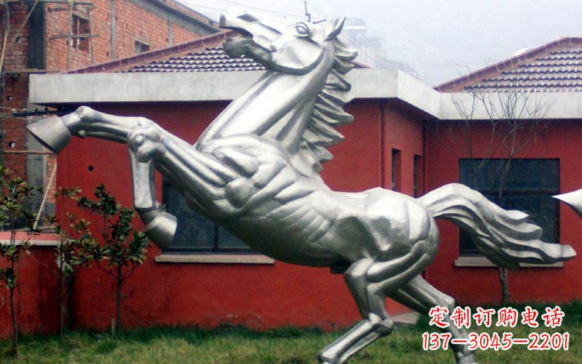 辽阳不锈钢奔马雕塑令人叹为观止的艺术杰作