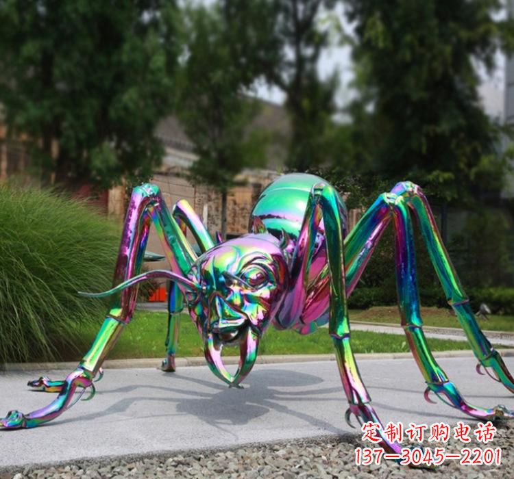 辽阳不锈钢动物蚂蚁雕塑