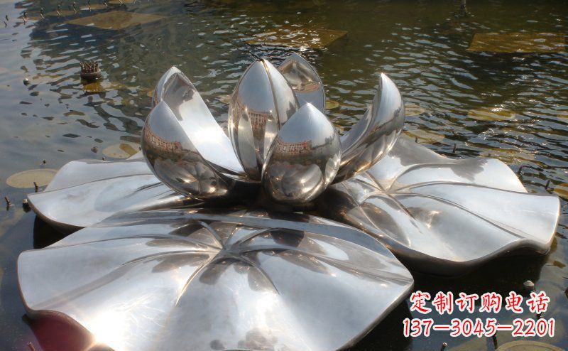 辽阳不锈钢锻造莲花雕塑