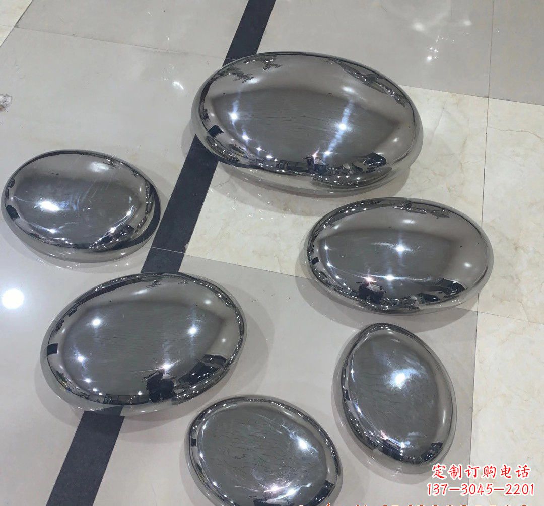 辽阳不锈钢鹅卵石雕塑精美的艺术瑰宝