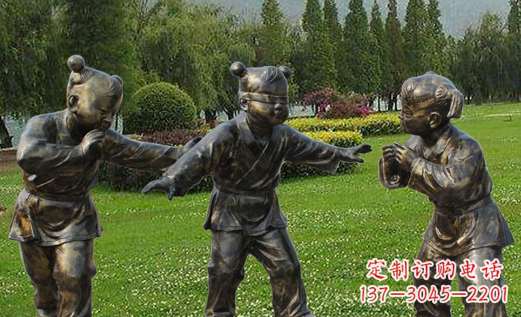 辽阳儿童的心灵世界——不锈钢儿童雕塑