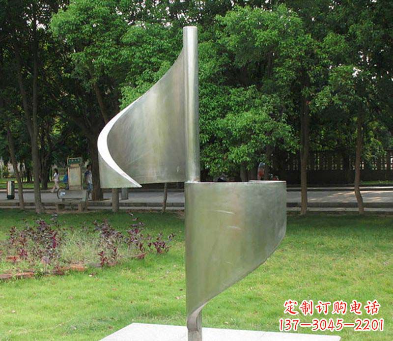 辽阳精美不锈钢风车雕塑