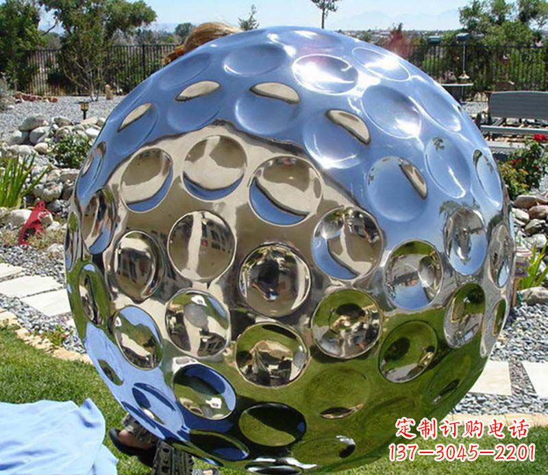 辽阳精致的不锈钢高尔夫雕塑