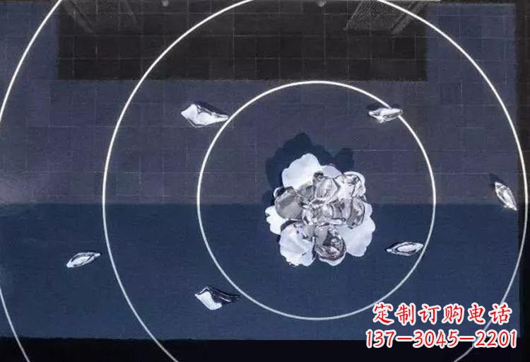 辽阳不锈钢莲花雕塑——给公园增添一抹绚丽