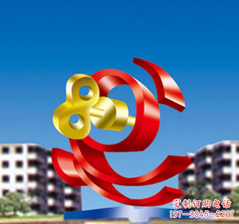 辽阳不锈钢飘带雕塑给公园景观带来独特美感