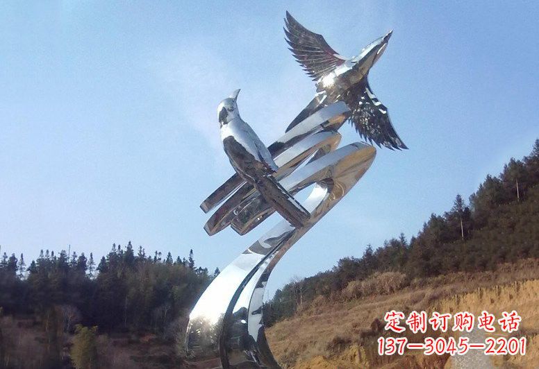 辽阳不锈钢动物雕塑艺术与自然的完美结合