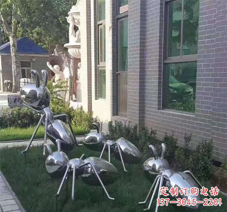 辽阳不锈钢公园蚂蚁雕塑