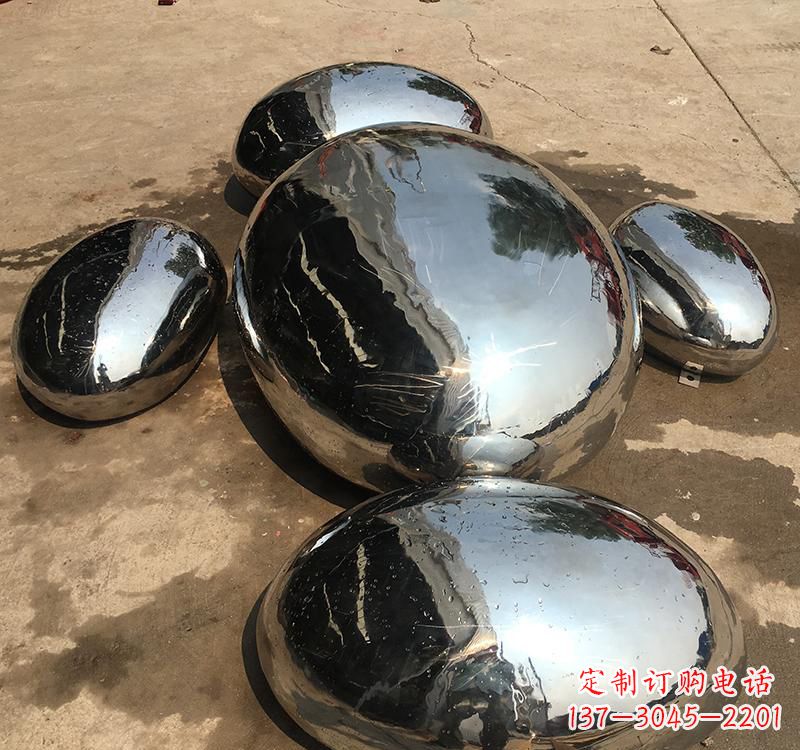 辽阳不锈钢广场抽象水滴雕塑