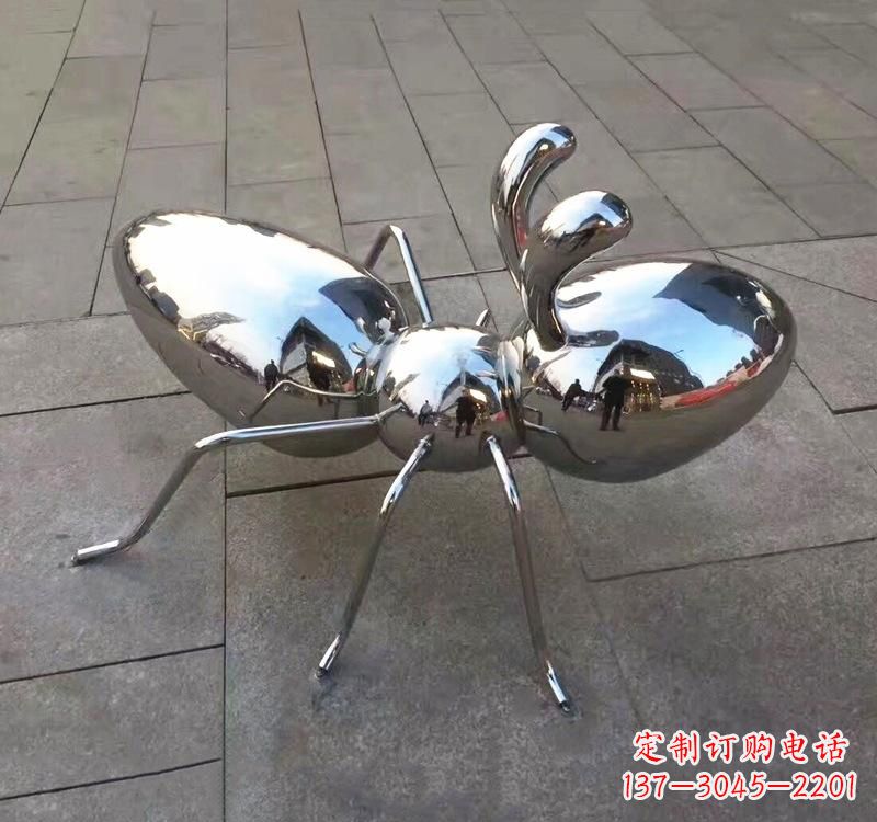 辽阳不锈钢蚂蚁雕塑——缩小世界的小工匠