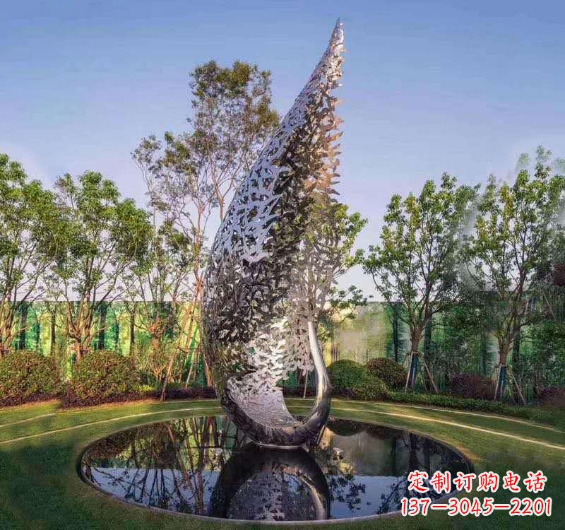 辽阳不锈钢凤凰雕塑精美绝伦