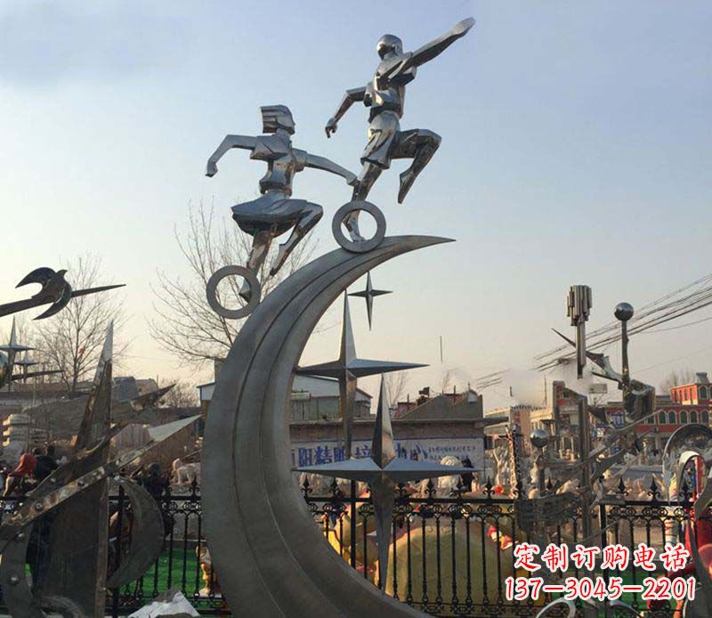 辽阳不锈钢海之星儿童雕塑