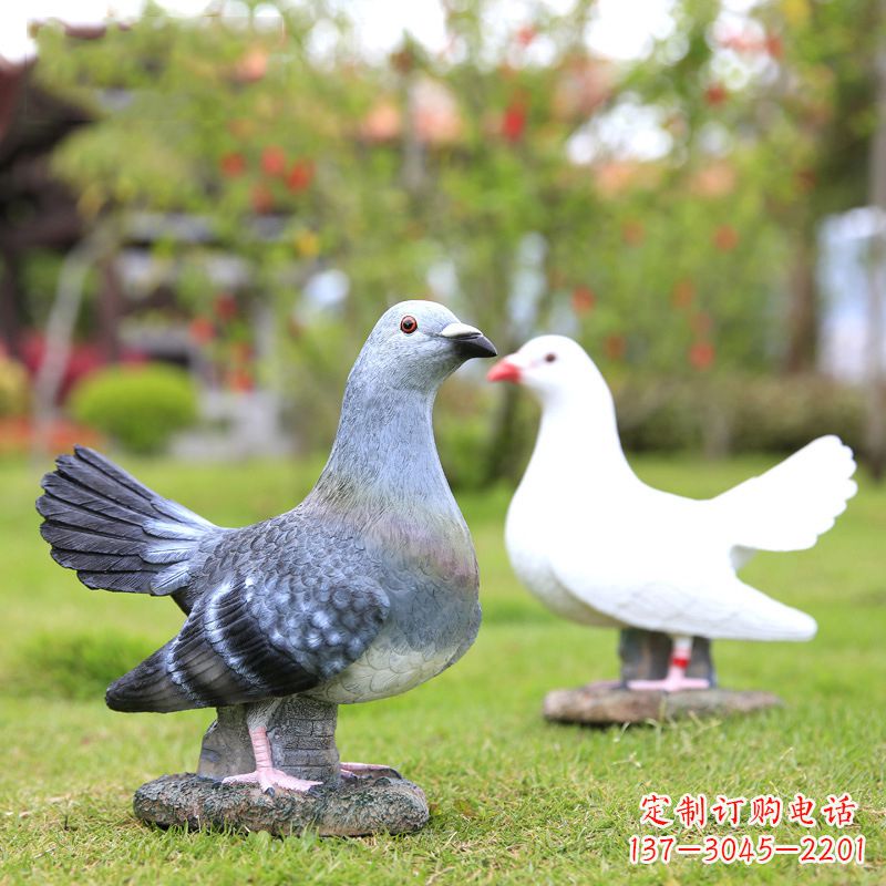 辽阳不锈钢和平鸽雕塑