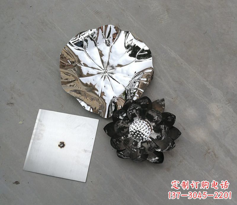 辽阳不锈钢荷叶雕塑传承传统文化