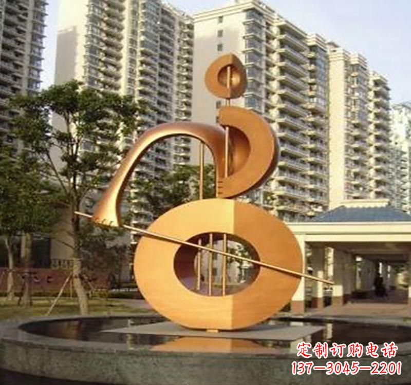 辽阳不锈钢葫芦乐器雕塑精致的艺术瑰宝