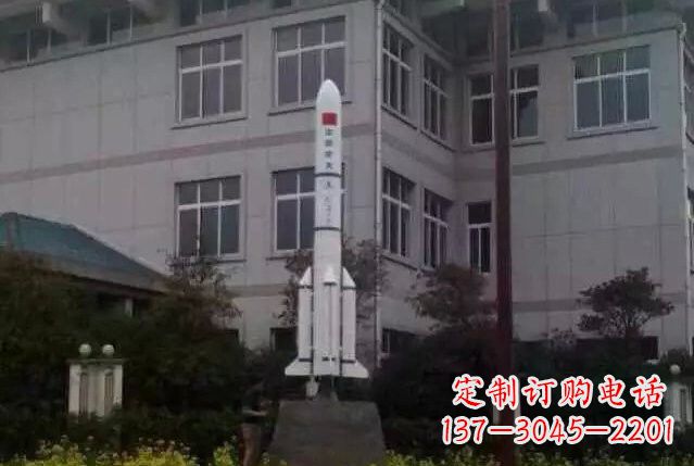 辽阳不锈钢火箭雕塑