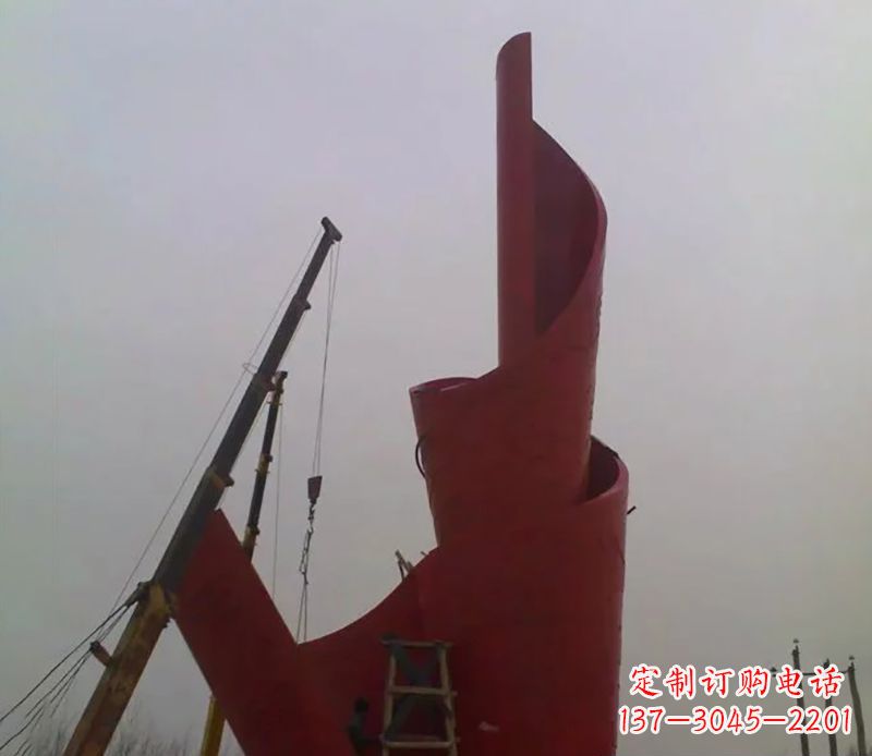 辽阳不锈钢火炬雕塑