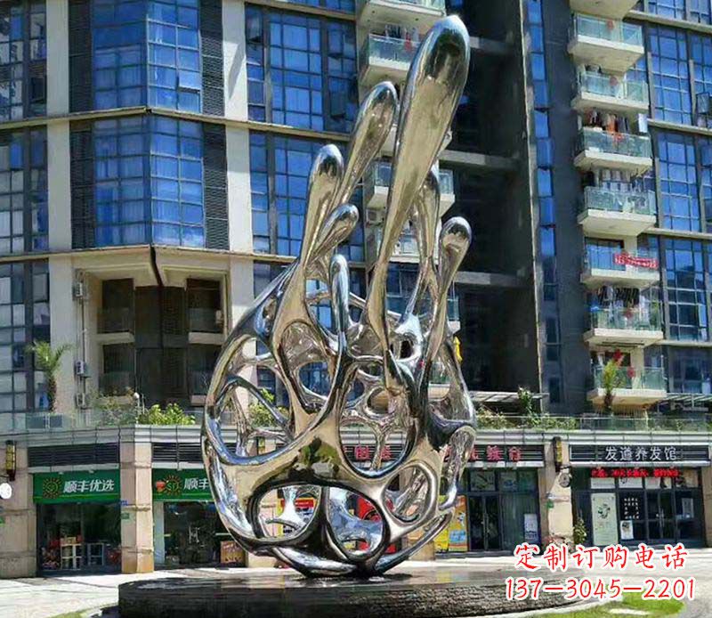 辽阳不锈钢火龙果景观雕塑