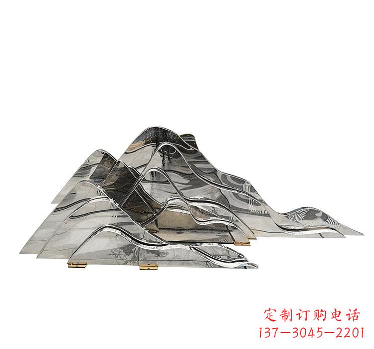 辽阳不锈钢假山雕塑