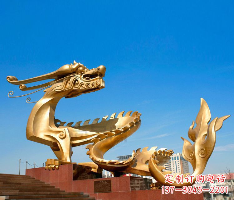 辽阳不锈钢金龙——雕塑之美