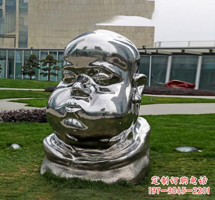 辽阳不锈钢镜面儿童雕塑