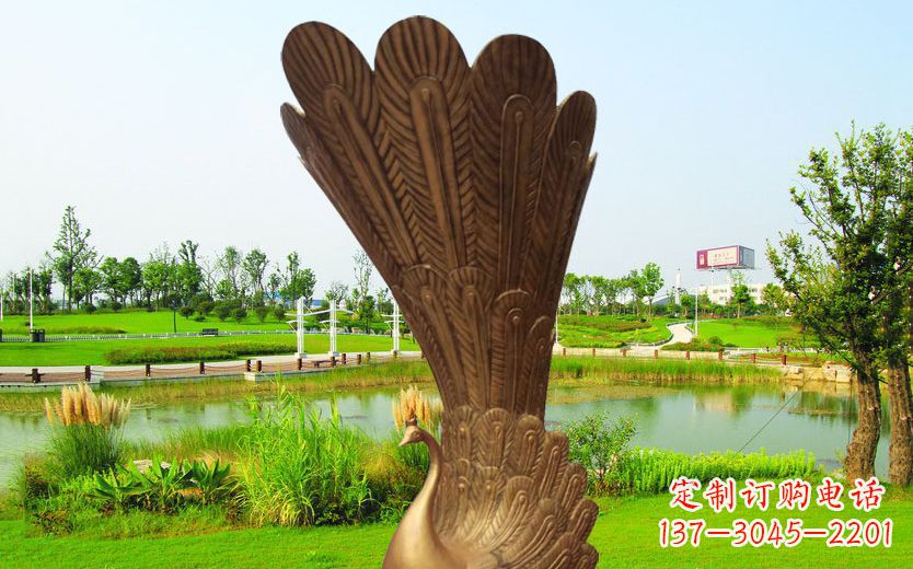 辽阳不锈钢孔雀展翅高飞