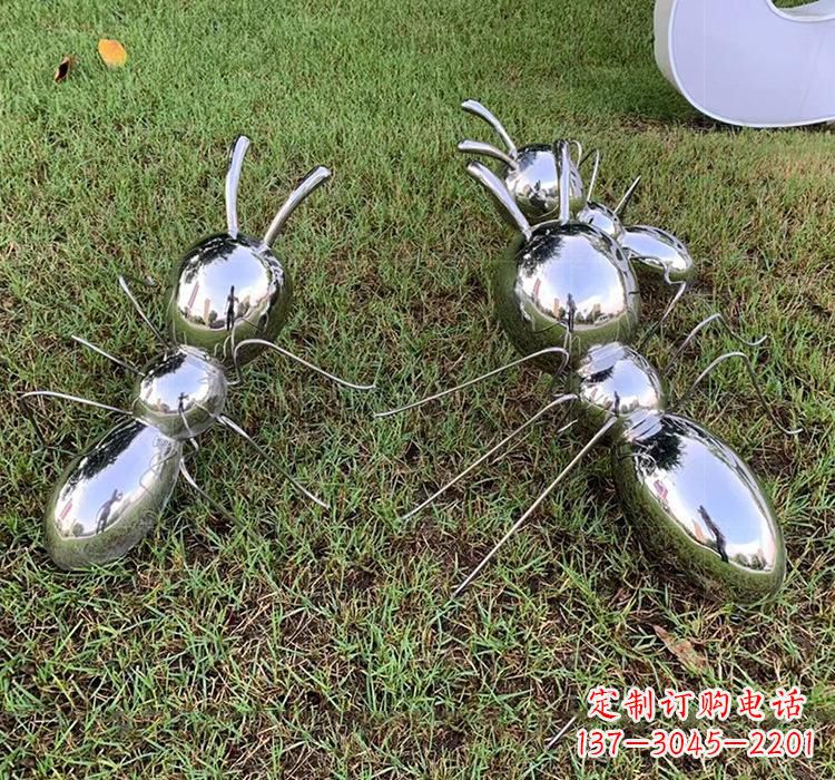 辽阳不锈钢蚂蚁雕塑艺术的精美表现