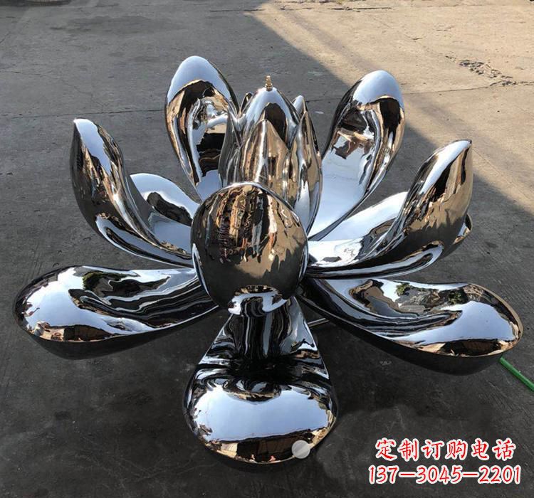 辽阳不锈钢莲花雕塑