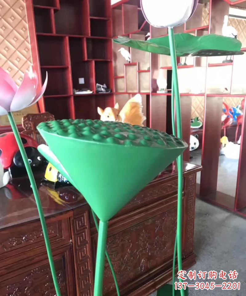 辽阳不锈钢莲藕景观雕塑