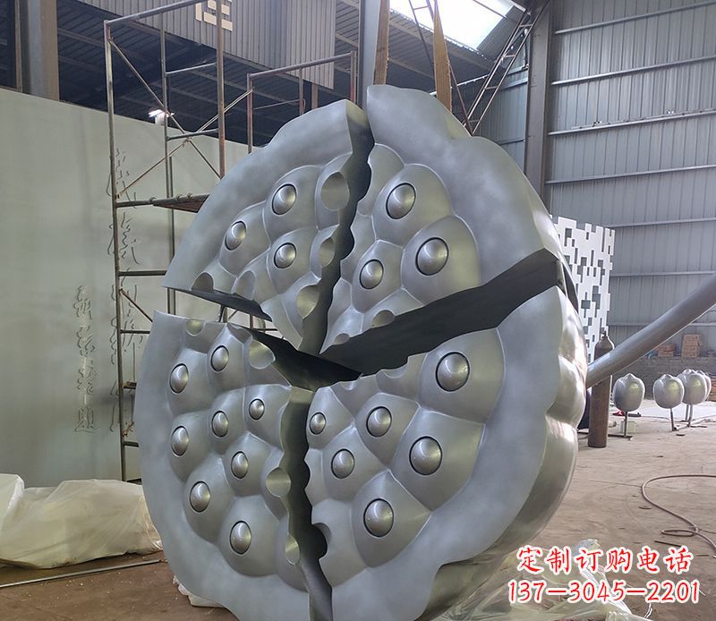 辽阳不锈钢莲蓬景观雕塑