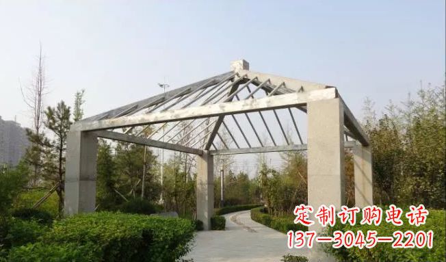 辽阳不锈钢凉亭公园景观雕塑