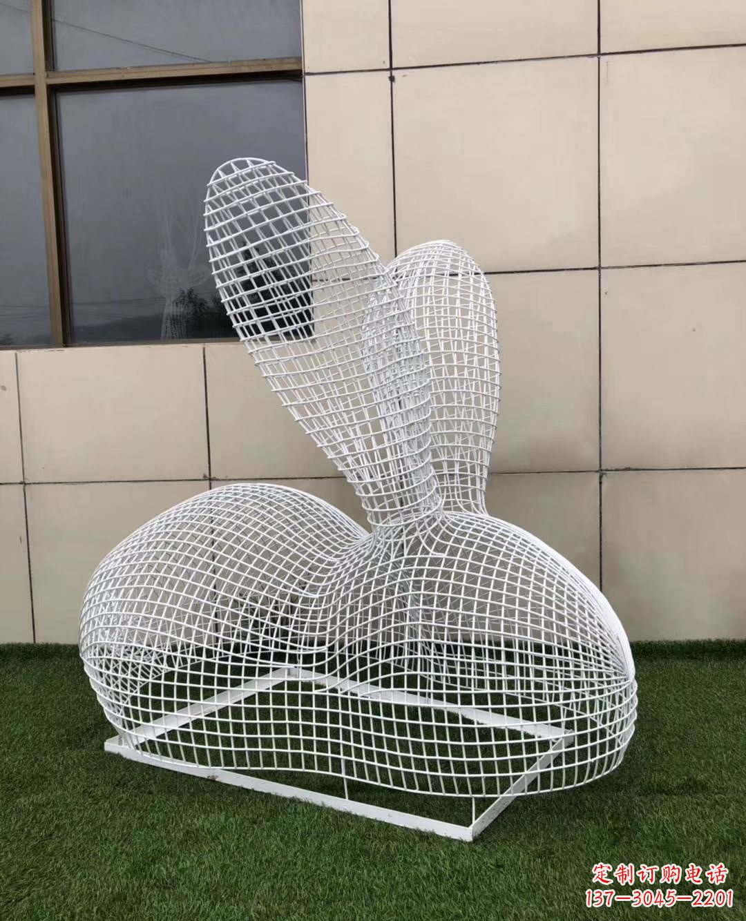 辽阳不锈钢镂空动物雕塑精致美观的艺术品