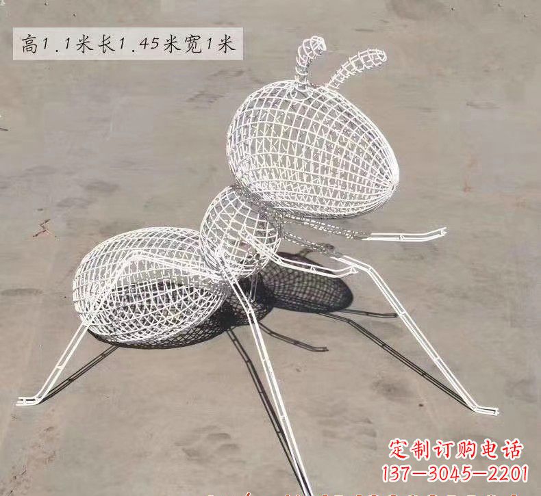 辽阳不锈钢镂空蚂蚁雕塑
