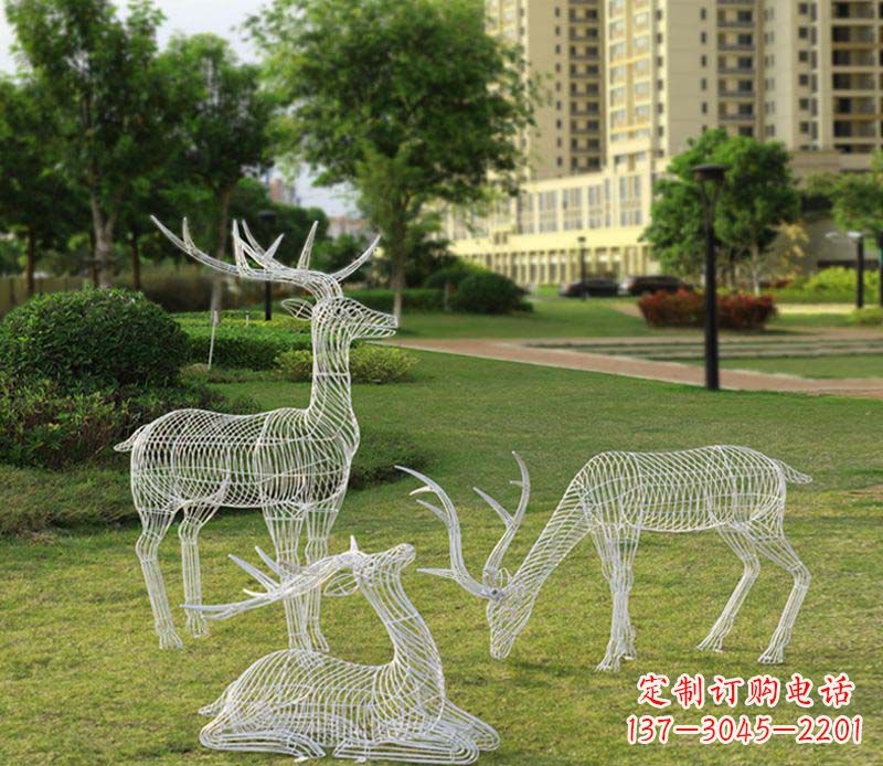 辽阳精美梅花鹿雕塑,传承祖先文化瑰宝