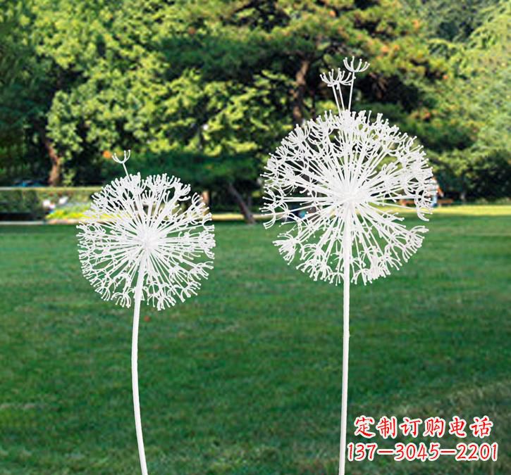 辽阳不锈钢镂空蒲公英雕塑精美绝伦