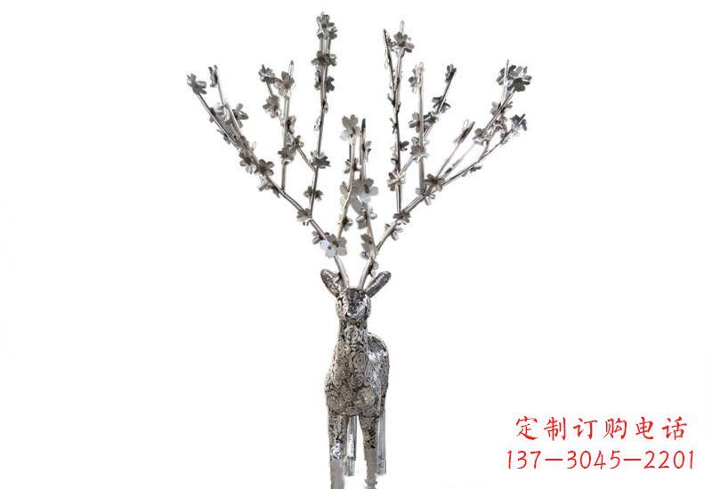 辽阳梅花鹿的优雅身姿
