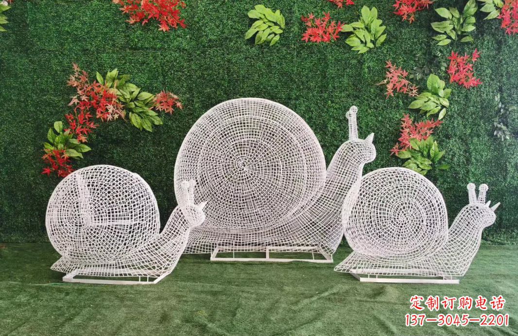 辽阳不锈钢镂空蜗牛雕塑艺术技艺的精致之美