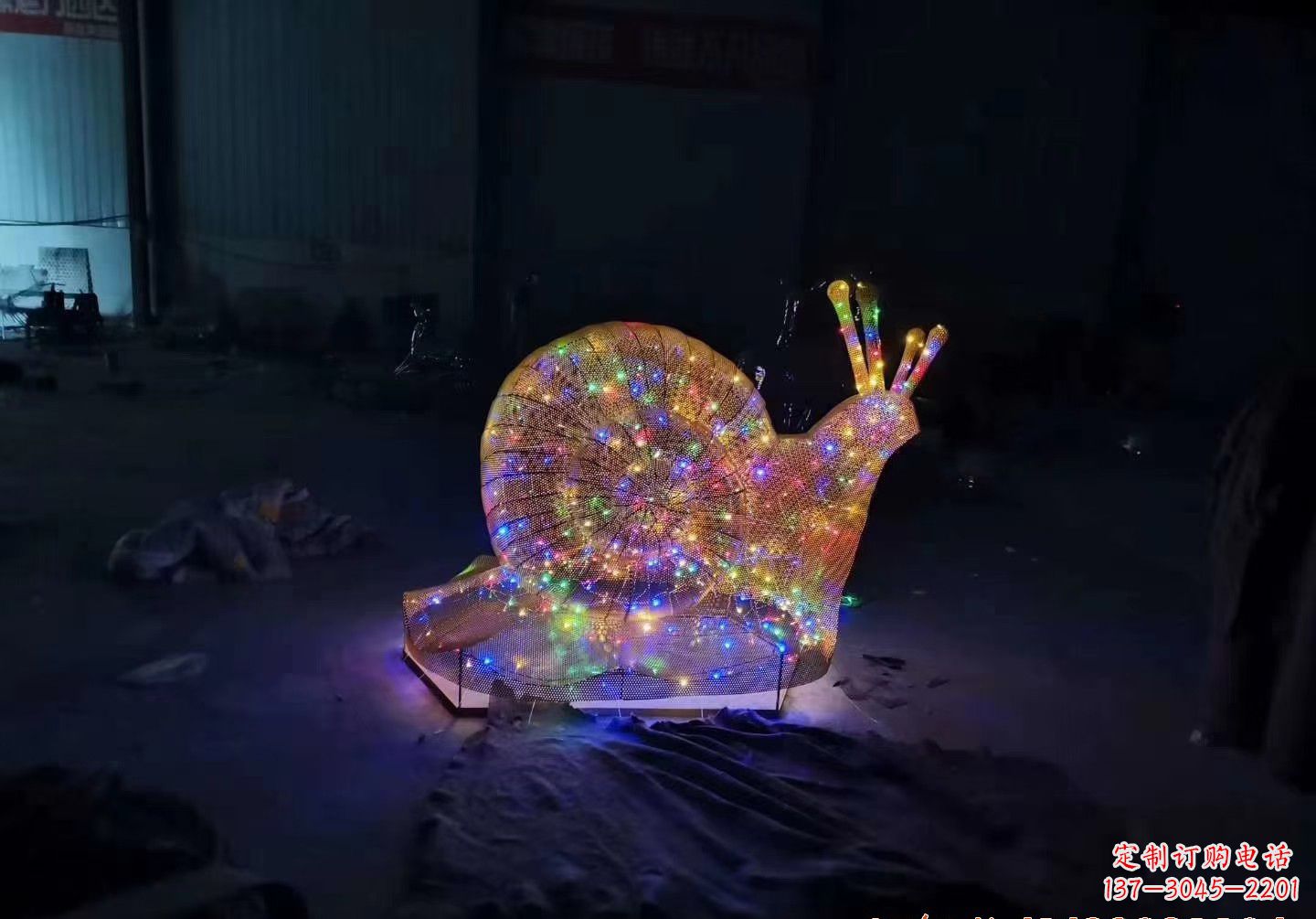 辽阳不锈钢镂空蜗牛雕塑精致美观的艺术品